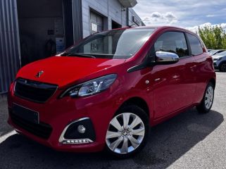 54520 : Hyundai Nancy - Théobald Automobiles - PEUGEOT 108 - 108 - Rouge Scarlet (O) - Traction - Essence