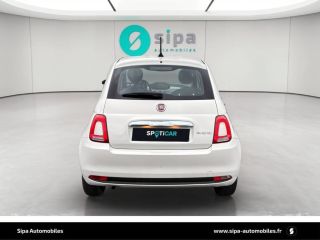 75010 : Hyundai Paris Nord - Goncourt Automobiles - FIAT 500  - 500 II - Blanc - Boîte manuelle - Essence sans plomb