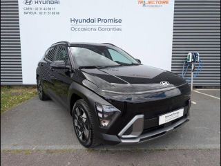 14112 : Hyundai Caen - Trajectoire Automobiles - HYUNDAI Kona - Kona - Abyss Black perlé métallisé - Traction - Hybride : Essence/Electrique