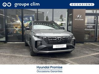 40990 : Hyundai Dax - i-AUTO - HYUNDAI Tucson - Tucson - Shadow Grey/Toit/rétros Black - Transmission intégrale - Hybride rechargeable : Essence/Electrique