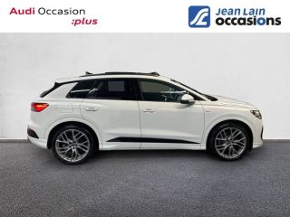 75010 : Hyundai Paris Nord - Goncourt Automobiles - AUDI Q4 E-TRON S line - Q4 E-TRON - BLANC GLACIER METALLISE - Automate à fonct. Continu - Courant électrique