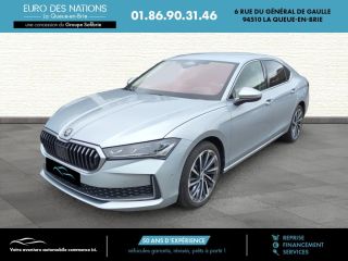 75010 : Hyundai Paris Nord - Goncourt Automobiles - SKODA SUPERB Laurin &amp; Klement - SUPERB IV - GRIS MINERAL - Automate sequentiel - Essence sans plomb