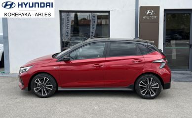 75010 : Hyundai Paris Nord - Goncourt Automobiles - HYUNDAI i20 N Line Michel Vaillant - i20 III - Rouge - Automate sequentiel - Essence sans plomb