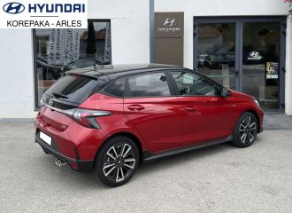 75010 : Hyundai Paris Nord - Goncourt Automobiles - HYUNDAI i20 N Line Michel Vaillant - i20 III - Rouge - Automate sequentiel - Essence sans plomb