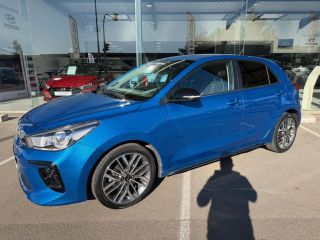 75010 : Hyundai Paris Nord - Goncourt Automobiles - KIA RIO GT Line - RIO IV - Bleu - Boîte manuelle - Essence sans plomb