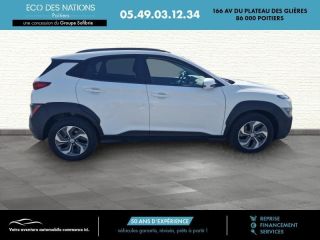 86000 : Hyundai Poitiers - Eco des Nations - HYUNDAI Kona - Kona - Blanc - Traction - Hybride : Essence/Electrique