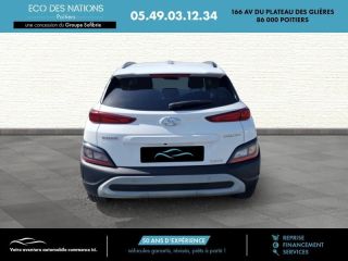 86000 : Hyundai Poitiers - Eco des Nations - HYUNDAI Kona - Kona - Blanc - Traction - Hybride : Essence/Electrique