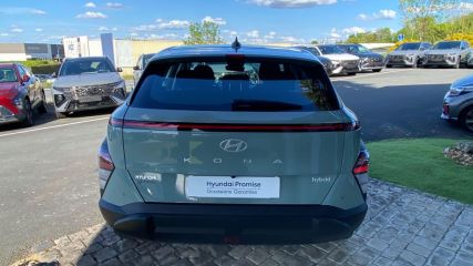 75010 : Hyundai Paris Nord - Goncourt Automobiles - HYUNDAI KONA Intuitive - KONA II - Vert - Automate sequentiel - Essence / Courant électrique