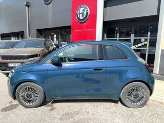 75010 : Hyundai Paris Nord - Goncourt Automobiles - FIAT 500e BERLINE MY22 SERIE 1 STEP 1 Icône - 500 III ELECTRIQUE - Bleu - Automate à fonct. Continu - Courant électrique