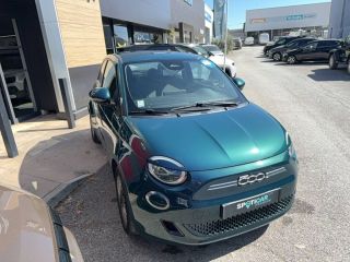 75010 : Hyundai Paris Nord - Goncourt Automobiles - FIAT 500e BERLINE MY22 SERIE 1 STEP 1 Icône - 500 III ELECTRIQUE - Bleu - Automate à fonct. Continu - Courant électrique