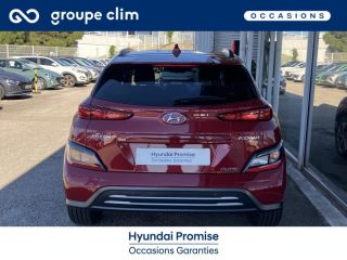 87280 : Hyundai - Groupe Clim - Limoges - HYUNDAI Kona - Kona - Sunset Red Métal - Traction - Electrique