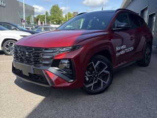 54520 : Hyundai Nancy - Théobald Automobiles - HYUNDAI Tucson - Tucson - Ultimate Red Métal - Traction - Hybride : Essence/Electrique