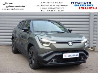 52000 : Hyundai Chaumont - Garage Michel Bazin - SUZUKI Vitara - Vitara - So'Color Land Breeze Green/Toit Noir - Traction - Electrique