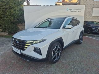 75010 : Hyundai Paris Nord - Goncourt Automobiles - HYUNDAI TUCSON Creative - TUCSON (10/2020-03/2024) - BLANC - Boîte automatique - Essence / Courant électrique