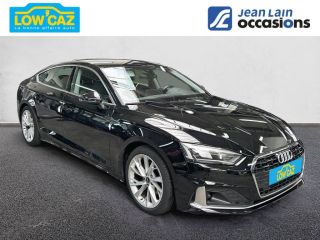 75010 : Hyundai Paris Nord - Goncourt Automobiles - AUDI A5 SPORTBACK Business Line - A5 II - NOIR MYTHIC - Automate sequentiel - Essence sans plomb