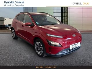 59187 : Hyundai Douai - Groupe Lempereur - HYUNDAI Kona - Kona - Sunset Red Métal - Traction - Electrique