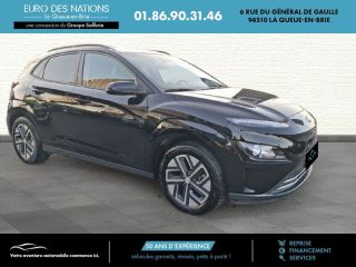 75010 : Hyundai Paris Nord - Goncourt Automobiles - HYUNDAI KONA ELECTRIC Intuitive - KONA ELECTRIQUE - PHANTOM BLACK - Automate à fonct. Continu - Courant électrique