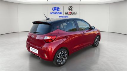 75010 : Hyundai Paris Nord - Goncourt Automobiles - HYUNDAI i10 N Line - i10 III - Rouge - Boîte manuelle - Essence sans plomb