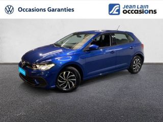 75010 : Hyundai Paris Nord - Goncourt Automobiles - VOLKSWAGEN POLO Life - POLO VI - BLEU RECIF METALLISE - Boîte manuelle - Essence sans plomb