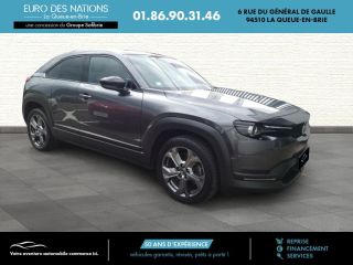 75010 : Hyundai Paris Nord - Goncourt Automobiles - MAZDA MX-30 2020 Industrial Vintage - MX-30 ELECTRIQUE - Gris - Automate à fonct. Continu - Courant électrique