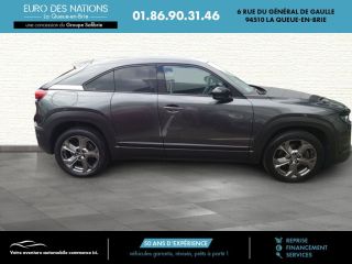 75010 : Hyundai Paris Nord - Goncourt Automobiles - MAZDA MX-30 2020 Industrial Vintage - MX-30 ELECTRIQUE - Gris - Automate à fonct. Continu - Courant électrique