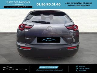 75010 : Hyundai Paris Nord - Goncourt Automobiles - MAZDA MX-30 2020 Industrial Vintage - MX-30 ELECTRIQUE - Gris - Automate à fonct. Continu - Courant électrique