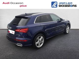 75010 : Hyundai Paris Nord - Goncourt Automobiles - AUDI Q5 S line - Q5 II - BLEU NAVARRE METALLISE - Boîte séquentielle - Essence / Courant électrique