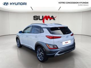 75010 : Hyundai Paris Nord - Goncourt Automobiles - HYUNDAI KONA HYBRID Executive - KONA - Blanc - Automate sequentiel - Essence / Courant électrique