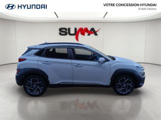 75010 : Hyundai Paris Nord - Goncourt Automobiles - HYUNDAI KONA HYBRID Executive - KONA - Blanc - Automate sequentiel - Essence / Courant électrique