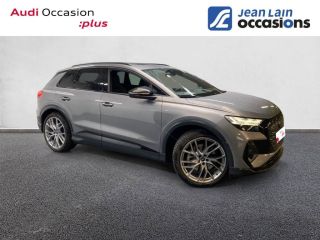 75010 : Hyundai Paris Nord - Goncourt Automobiles - AUDI Q4 E-TRON S LINE - Q4 - GRIS THYPHON METALLISE - Automate à fonct. Continu - Courant électrique