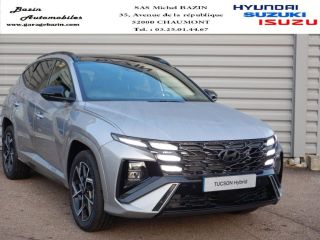 52000 : Hyundai Chaumont - Garage Michel Bazin - HYUNDAI Tucson - Tucson - Shimmering Silver Métal - Traction - Hybride : Essence/Electrique