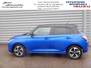 52000 : Hyundai Chaumont - Garage Michel Bazin - SUZUKI Swift - Swift - Frontier Blue Pearl/Toit Black - Traction - Essence/Micro-Hybride