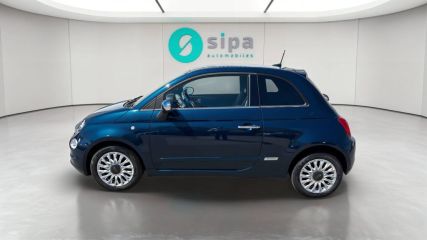 75010 : Hyundai Paris Nord - Goncourt Automobiles - FIAT 500 MY20 SERIE 7 EURO 6D Lounge - 500 II - BLEU EPIC - Boîte manuelle - Essence sans plomb