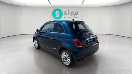 75010 : Hyundai Paris Nord - Goncourt Automobiles - FIAT 500 MY20 SERIE 7 EURO 6D Lounge - 500 II - BLEU EPIC - Boîte manuelle - Essence sans plomb