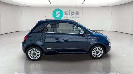 75010 : Hyundai Paris Nord - Goncourt Automobiles - FIAT 500 MY20 SERIE 7 EURO 6D Lounge - 500 II - BLEU EPIC - Boîte manuelle - Essence sans plomb