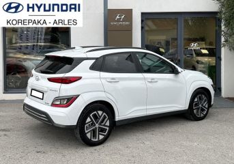 75010 : Hyundai Paris Nord - Goncourt Automobiles - HYUNDAI KONA ELECTRIC Intuitive - KONA ELECTRIQUE - Blanc - Automate à fonct. Continu - Courant électrique