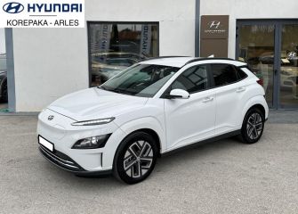 75010 : Hyundai Paris Nord - Goncourt Automobiles - HYUNDAI KONA ELECTRIC Intuitive - KONA ELECTRIQUE - Blanc - Automate à fonct. Continu - Courant électrique