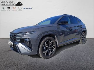 75010 : Hyundai Paris Nord - Goncourt Automobiles - HYUNDAI TUCSON N Line Creative - TUCSON IV - Gris - Boîte automatique - Essence / Courant électrique