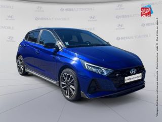67800 : Hyundai Strasbourg - HESS Automobile - HYUNDAI i20 - i20 - Intense Blue Métal/Toit/rétro Black - Traction - Essence/Micro-Hybride