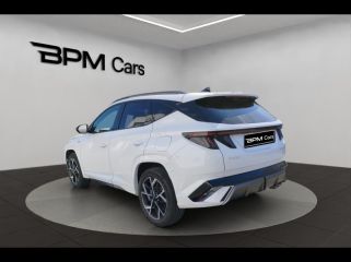 18230 : Hyundai Bourges - BPM Cars - HYUNDAI Tucson - Tucson - Serenity White Métal - Traction - Hybride : Essence/Electrique