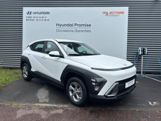14112 : Hyundai Caen - Trajectoire Automobiles - HYUNDAI Kona - Kona - Atlas White - Traction - Hybride : Essence/Electrique