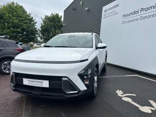 14112 : Hyundai Caen - Trajectoire Automobiles - HYUNDAI Kona - Kona - Atlas White - Traction - Hybride : Essence/Electrique