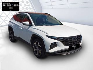 75010 : Hyundai Paris Nord - Goncourt Automobiles - HYUNDAI TUCSON Executive - TUCSON IV - BLANC - Boîte automatique - Essence / Courant électrique