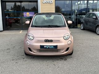 75010 : Hyundai Paris Nord - Goncourt Automobiles - FIAT 500e BERLINE MY22 SERIE 1 STEP 1 Icône Plus '2021' - 500 III - Beige - Automate à fonct. Continu - Courant électrique