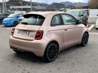 75010 : Hyundai Paris Nord - Goncourt Automobiles - FIAT 500e BERLINE MY22 SERIE 1 STEP 1 Icône Plus '2021' - 500 III - Beige - Automate à fonct. Continu - Courant électrique