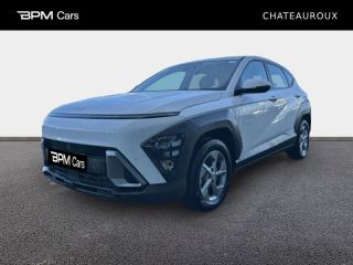 36000 : Hyundai Châteauroux - BPM Cars - HYUNDAI Kona - Kona - Atlas White - Traction - Hybride : Essence/Electrique