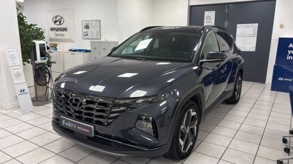 75010 : Hyundai Paris Nord - Goncourt Automobiles - HYUNDAI TUCSON Executive - TUCSON IV - Gris - Boîte automatique - Essence / Courant électrique