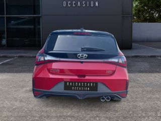 75010 : Hyundai Paris Nord - Goncourt Automobiles - HYUNDAI i20 N Line Creative - i20 III - Rouge - Automate sequentiel - Essence sans plomb