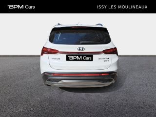 92130 : Hyundai ISSY-LES-MOULINEAUX - BPM Cars - HYUNDAI Santa Fe - Santa Fe - Glacier White Métal - Transmission intégrale - Hybride rechargeable : Essence/Electrique