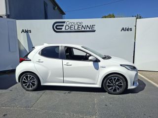 75010 : Hyundai Paris Nord - Goncourt Automobiles - TOYOTA YARIS HYBRIDE MY20 Design - YARIS IV - Blanc - Automate à fonct. Continu - Essence / Courant électrique